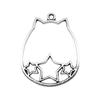 Charms Cat Pendants Heart Alloy Crafts For DIY Jewelry Making Accessories