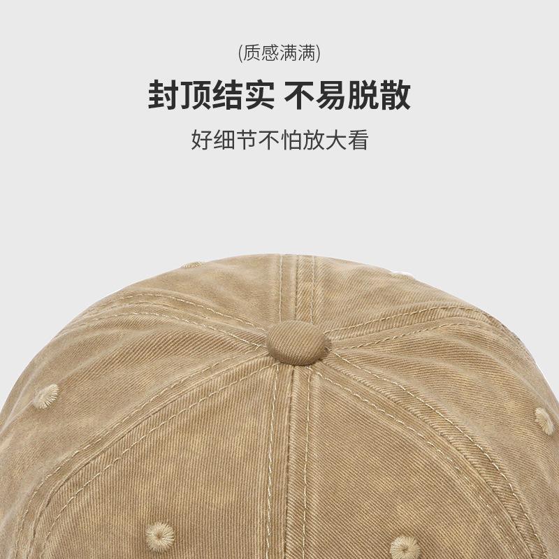 Yuppi hat men's autumn and winter beanie landlord hat washed retro casual personality melon fur hat women