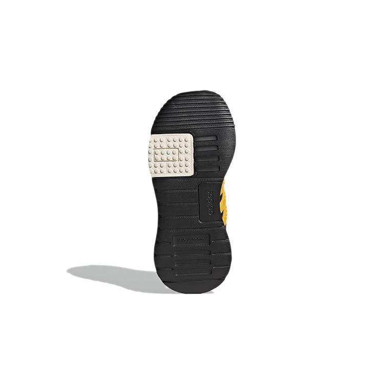 New LEGO x Adidas Racer Tr 1.0 El K Low-Top Kids' Running Shoes Black Yellow Kids' GX3180