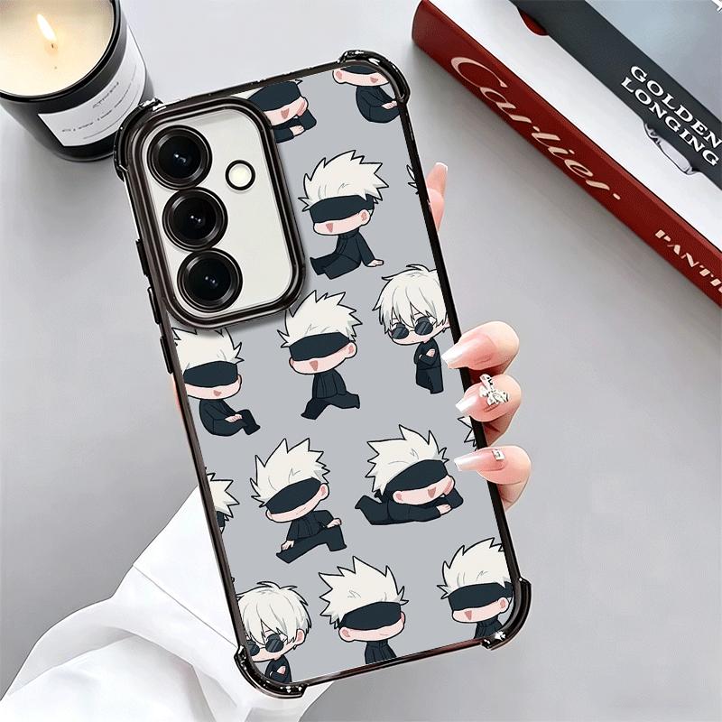 Cartoon Cute JUJUSU Anime Soft Phone Case For Samsung A17 A27 A07 A37 A57 A16 A56 A15 A55 A14 A54 A13 A53 A26 A36 A25 A35 A24 A3