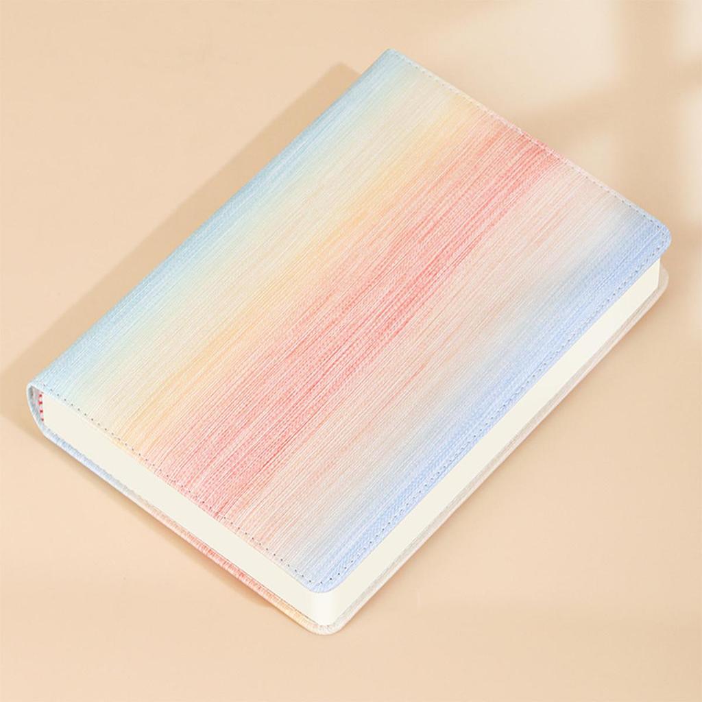 (Logo Engraving Possible) A5 Color Leather Subject Notebook, Work Notepad, Business Meeting Record Book, Diary, Travel Log