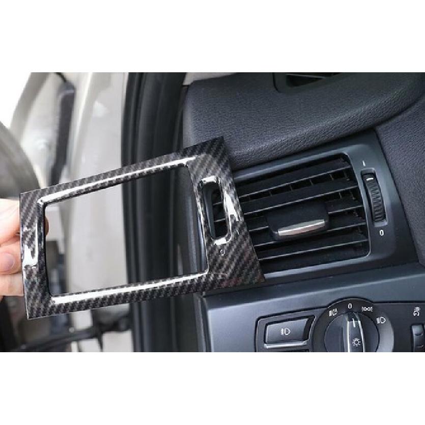 For BMW X3 F25 X4 F26 2011-2017 Carbon Fiber Left And Right Air Outlet Vent Trim