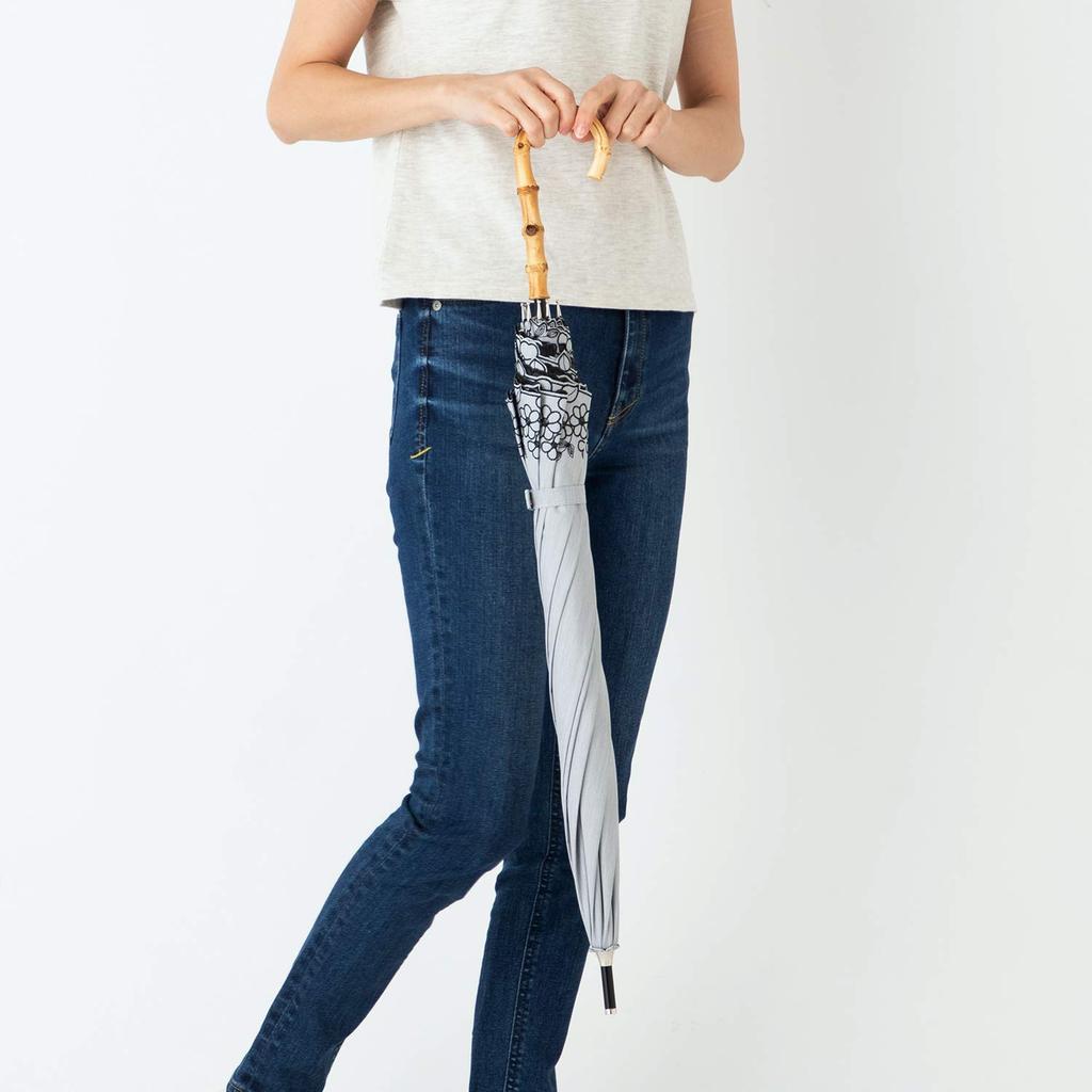Sun UV heat and light shielding jump floral for both sunny and rainy light long umbrella COOL PLUS umbrella, protection, umbrella, embroidery, days,