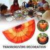 1PC Thanksgiving Halloween Autumn Universal Ruffle Flag, Outdoor Fan Decorative Flag, Waterproof Banner Pendant