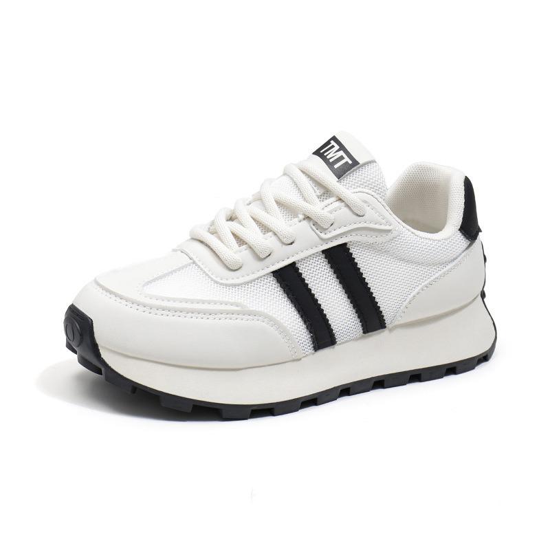 Summer new platform sports shoes breathable hollow running shoes casual 68-