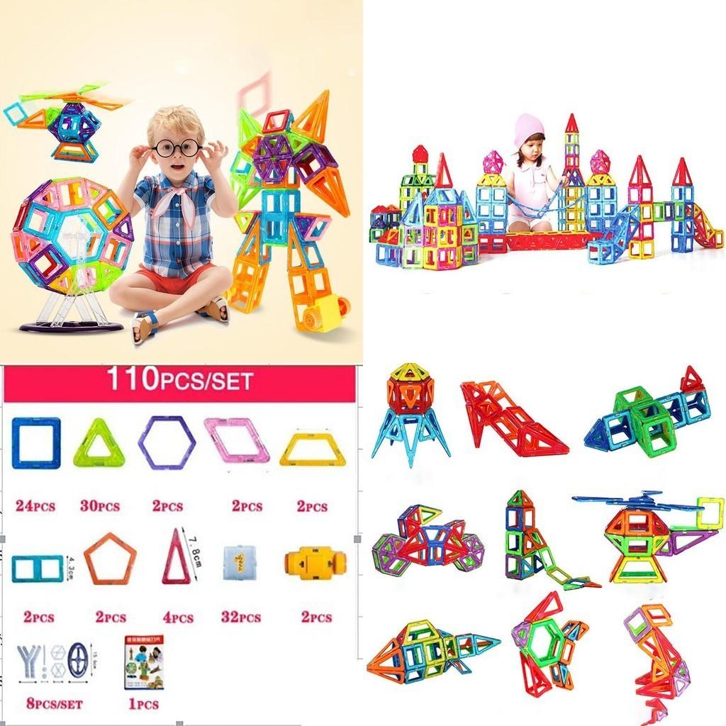 Lightweight And Non-toxic Magnetic Building Blocks For Brain Development