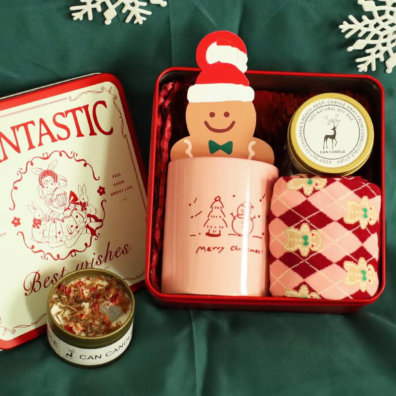 Christmas Gift Set with Mug and Scented Candle