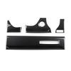 For Dodge RAM 1500 2500 3500 2019-2026 Car Center Console Dashboard Panel Cover Carbon Fiber Interior Sticker ABS Accessories