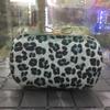 Nuovo Arrivo Borsa da Sera da Donna con Ricamo di Strass FioccoPelliccia Maculata Borsa a Mano Manico a Catena Borsa di Lusso per Banchetto