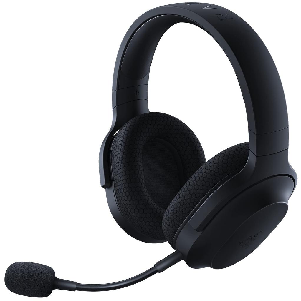 Razer Barracuda X Wireless Gaming Headset with TriForce 40mm Detachable HyperClear Cardioid 50 Hours of Battery Dongle for Quick Compatible with and
