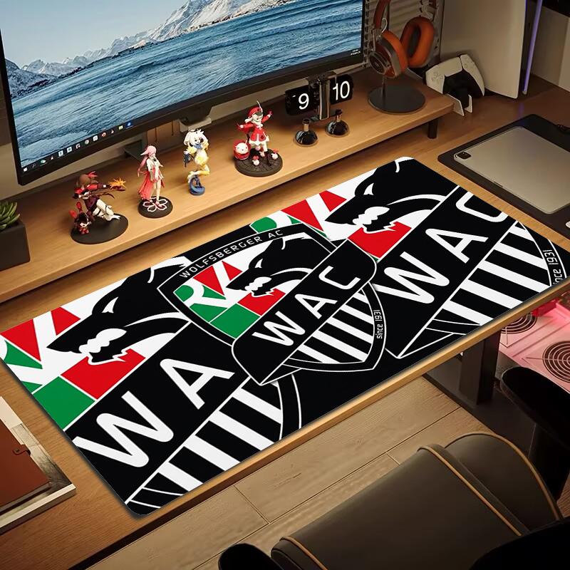 Wolfsberger Athletiksport Club Mouse Pad Large Gaming Table Cushion Nonslip Laptop Tablet Big Mousepad Xxl Mat Mini Pc Playmat With Lock Edge