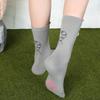Elastic Calico Cat Socks Breathable Tuxedo Cat Socks Whimsical Pouty Kitty Socks  All Seasons