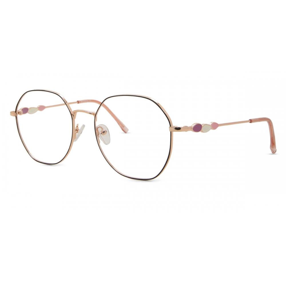 Full Rim Oval Black Gold Smartbuy Collection Athabasca L122a Fashion Unisex Eyeglasses