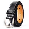 European & American Style Pin Buckle Leather Belt - Elegant INS Style for Women