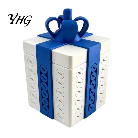 Novelty Surprising Box for Parties Annoying Prank Puzzle Gift Box, 3D Printed Reusable Cash & Card Fun Friends Holder, Hilarious Challenge Funny