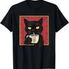 Funny Cat Vintage Graphic Tee T-Shirt Unisex Mens Womens Cool Gift Idea