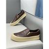 2 Autumn New Leather Soft-soled Lazy Shoes Sports and Leisure Loafer Xs