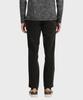 PANICALE Dark Brown Regular Slim Fit Textured Cotton Pants