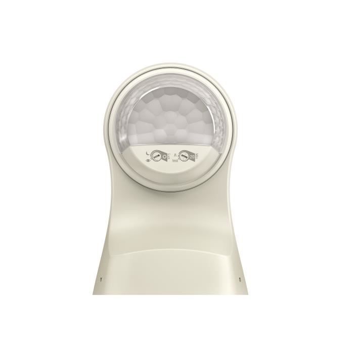 Theben 1010505 theLuxa S180 WH - Bewegungsmelder (PIR) - für den Außenbereich - 180°-Winkelabdeckung