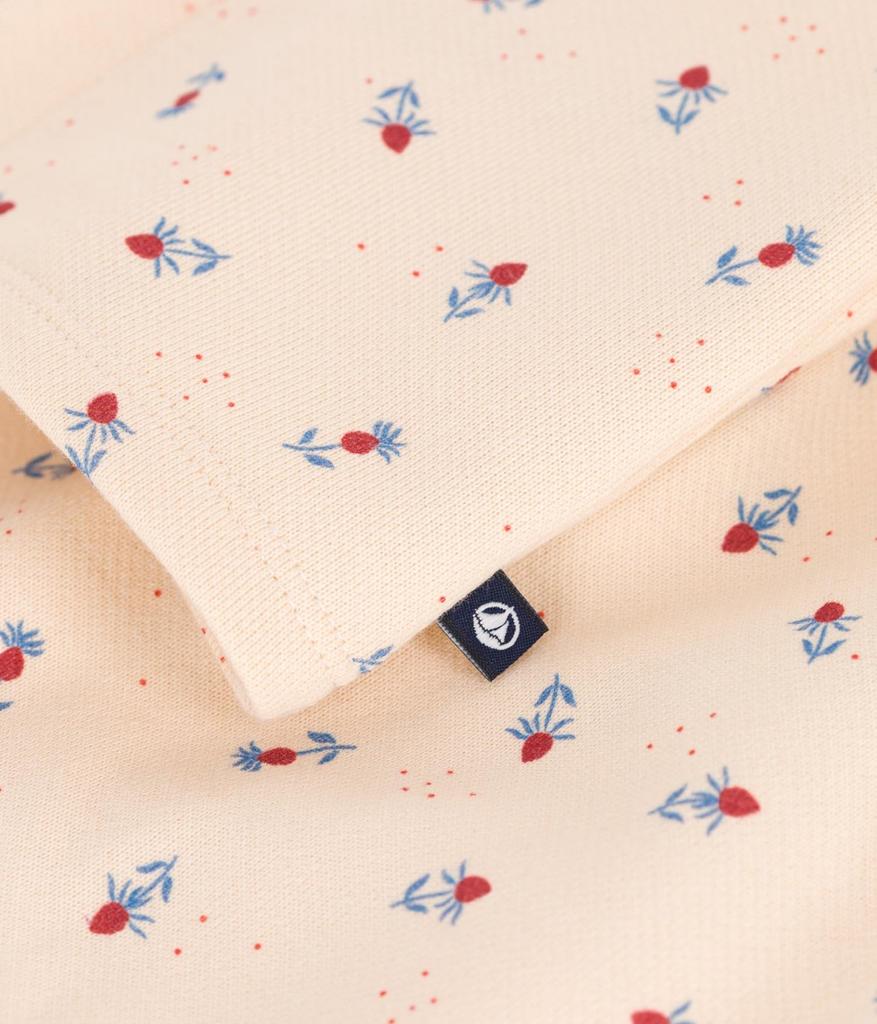 Petit Bateau Baby Set Milky 18 81cm 2-Piece A0CGX, White/Multicolor, Months,