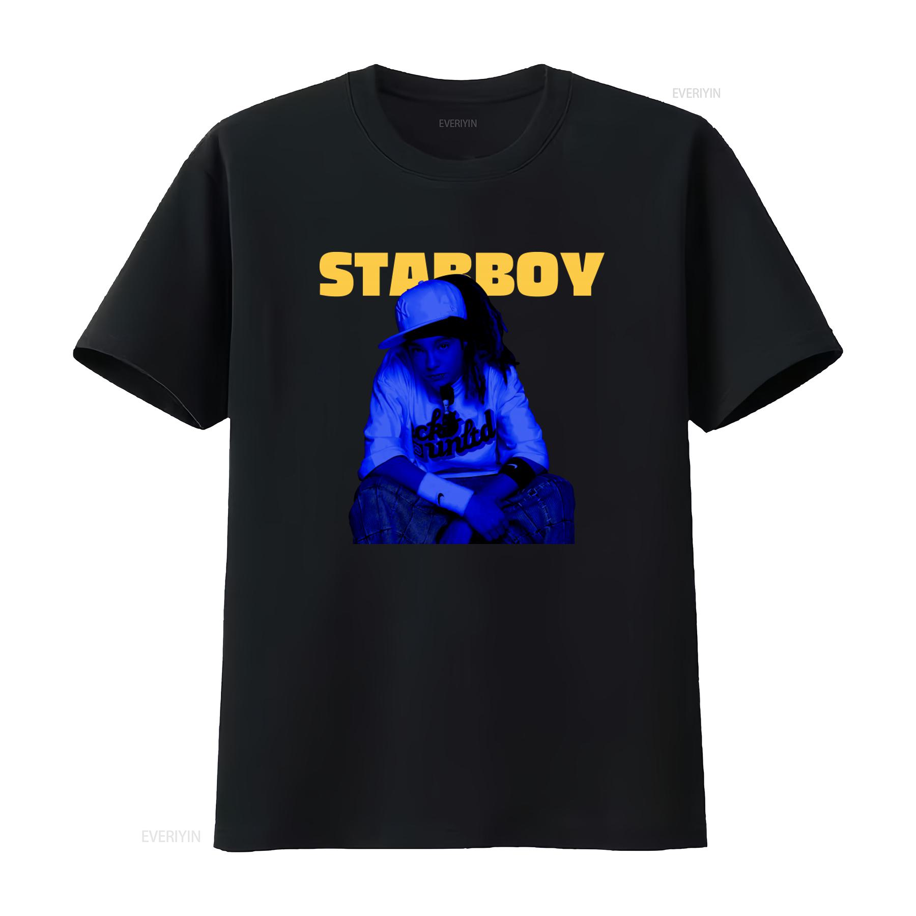 

Tom Kaulitz Starboy Tokio Hotel Bill The Weekend T Shirt for Men and Women vintage Washed Top For Everyday Wear Stretched 4XL