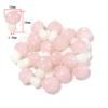 10-20Pcs 16x12mm Liuli Silica Lampwork Mushroom Beads Colourful Loose Glass Beads For Needlework DIY Jewelry Making Accessories