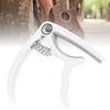 Plastic Guitar Capo Bridge Pin Remover 4 6 String Guitar Bass Ukulele CapoWhite