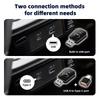 EKIY 3in1 Wired CarPlay To Wireless CarPlay Adapter Wireless Android Auto Dongle Airplay AI Smart Box Car Intelligent Systems
