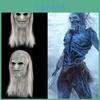 Furchterregende Halloween-Maske aus hochwertigem Latex, Design des Weißen Wanderers aus Game of Thrones