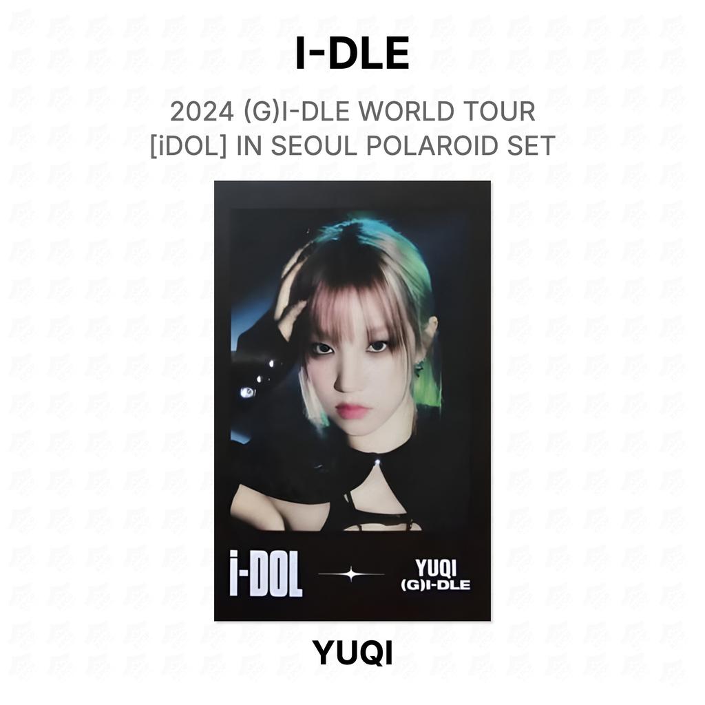 I-DLE 2024 (G)I-DLE WORLD TOUR [iDOL] IN SEOUL POLAROID SET Official Photocard