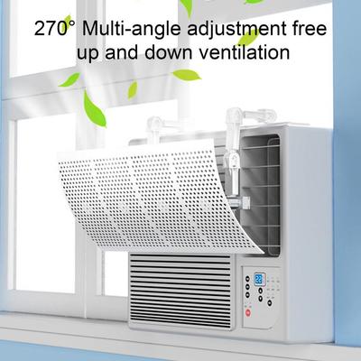 Vertikální deflektor větru klimatizace 270stupňově nastavitelný držák Univerzální kryt proudění vzduchu klimatizace