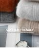 Men's High-Quality 100% Wool Round Neck Sweater, Vertical Ribbed Knit, Soft and Luxurious Thick Base Layer