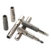 2Pcs 6.35mm 1/4" Insert Bit Adapter to 4mm Hex Shank Screwdriver Tool Bit Socket Magnetic Adapters Holder Converters