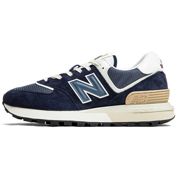 New Balance 574 Legacy Navy Angora Unisex Sneakers Blå U574LGBB