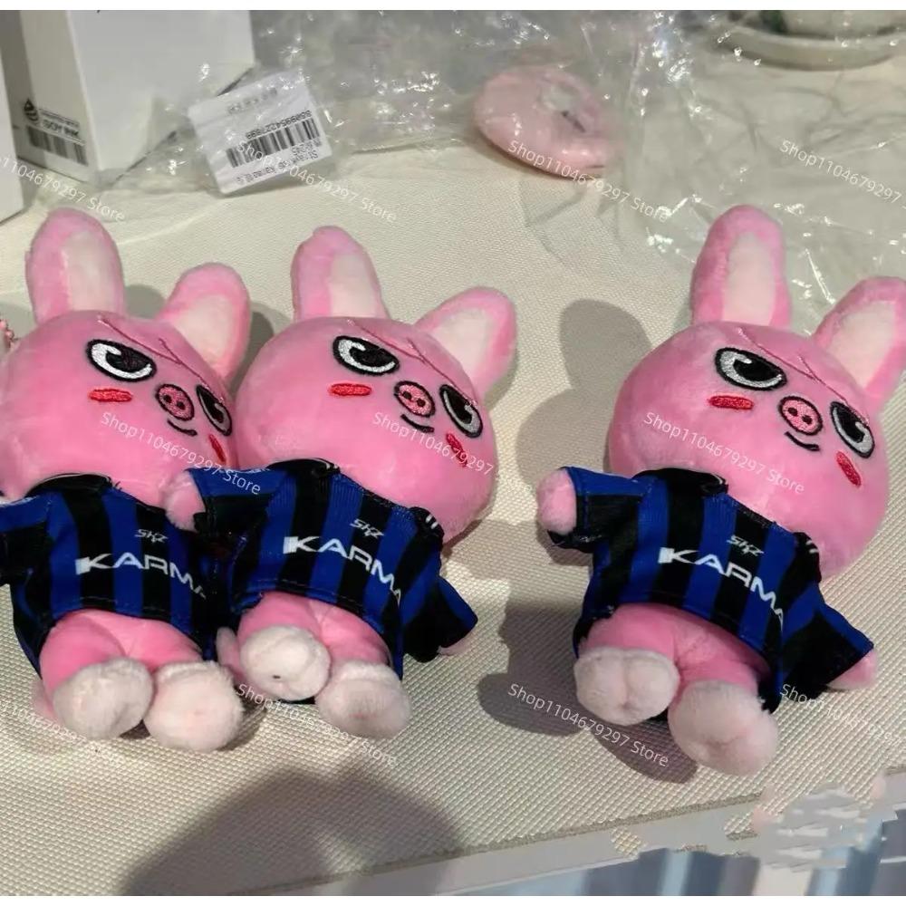 Νέο SKZOO Stray Kids Μπλε Στυλ Μπλούζας Είδωλο Ίδιο Στυλ Τελετή Καταδίωξης Αστεριών Αίσθηση SKZ Θήκη Ανεμιστήρα Bangchan Li Minhao Βελούδινο Μπρελόκ