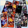 Handyhülle für Samsung Galaxy S25 S24 S23 iPhone 16 15 Xiaomi Redmi Note 14 13 12 16E 11 Pro Max OPPO Moto Huawei Kamado Tanjirou Demon Slayer Cartoon
