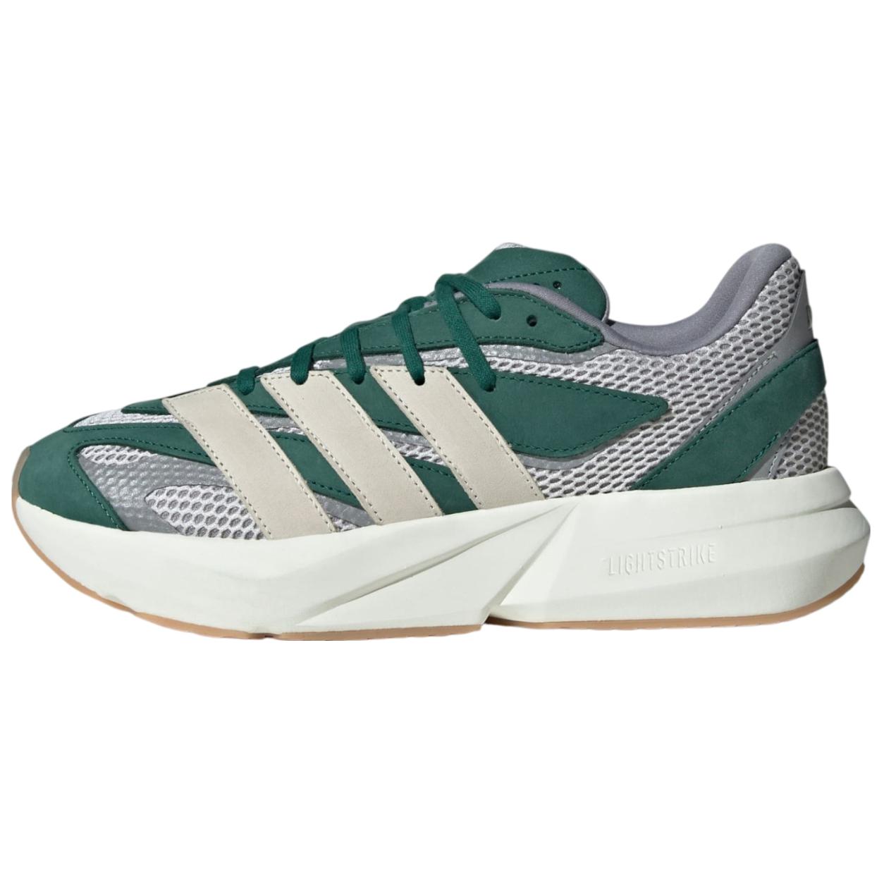 

Adidas Lightblaze Collegiate Green Matte Silver Men Sneakers Off-White JR2616 40
