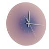 12 Inch Glass Wall Clock Silent Sweep Movement Battery Operated Round Wall Clock for Living Room Bedroom