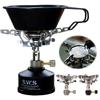 Portable Gas Burner Folding Stove Head Cooking Stove Outdoor Gas Stove for Outdoors Cooking Camping Picnic Backpacking