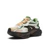 New ANTA Star Moon Series Chunky Sneakers Women's Low Top Green Brown 922418880-4