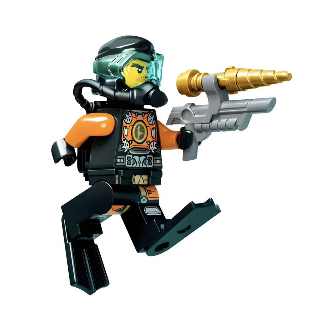 Diving Suit Kai Phantom Minifigure Building Blocks Toy - Lloyd Ninja Compatible with Lego Jay & Exclusive Cole.
