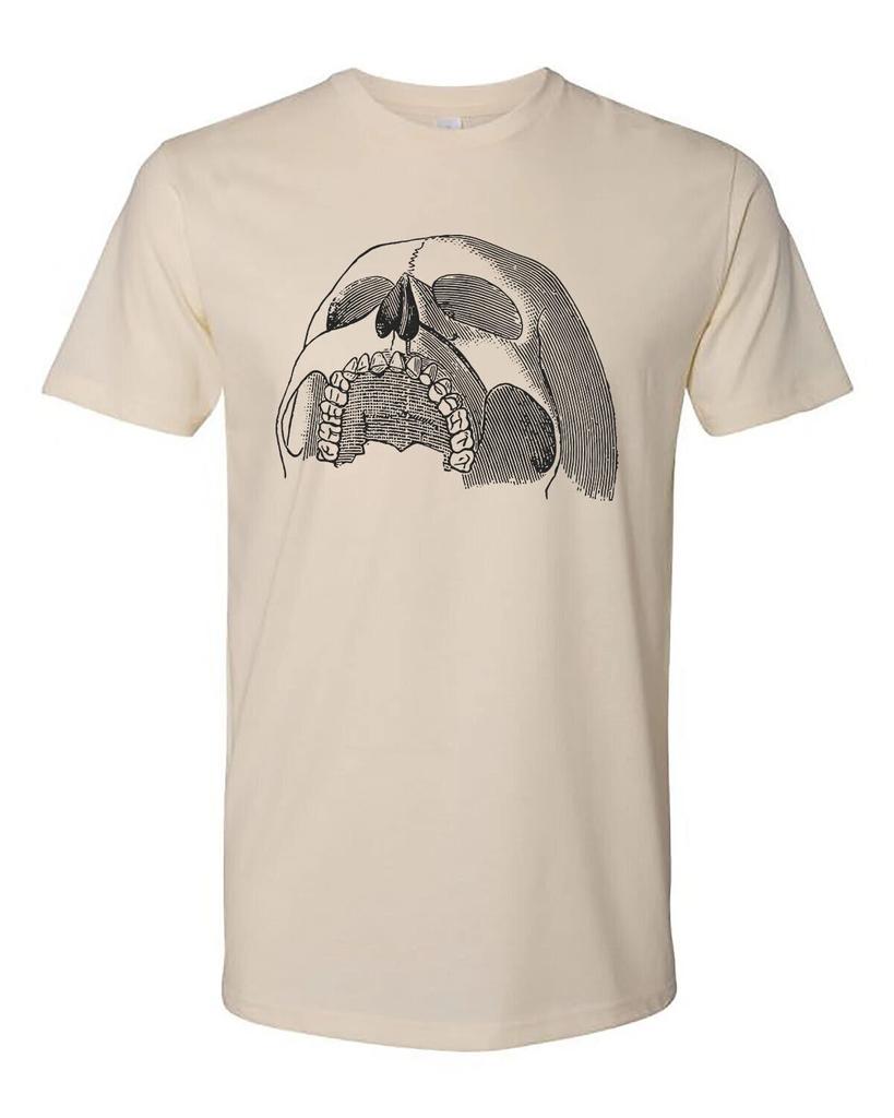 Cottage Cult Clothing Tee T Shirt 100% Cotton Occult Anatomy Victorian Skull 1