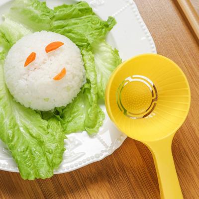 Pirinç Kepçesi Kalıbı Yapışmaz Kendin Yap Suşi Kalıbı Pirinç Topu Kaşığı Premium Yarım Yuvarlak Pirinç Pişirici Congee Kaşığı Mutfak Aksesuarı
