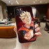 RA12 Dragon Ball Goku New High-End Shell Phone Case for iPhone 16 15 14 13 12 Pro Max Plus Mini