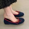 Flats Women Loafers Shoes Bow Dress Shallow Sandals Sport Designer Woman Shoes 2025 Summer Casual Zapatillas De Mujer
