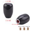 Car Modification Accessories Carbon Fiber Gear Shift Knob Oval Gear Shift Knob Carbon Texture Shifter Gear Handle Universal