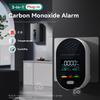 High Sensitivity Carbon Monoxide Alarm Integrated Temperature Moisture Sensors And 85dB Alerts System for Home Office