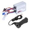 36V 350W Colorful Heads Electric Bicycle Controller and Lengthen Cable Throttle Grip Set