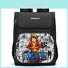 Spacious Luffy Zoro Backpack For Elementary Boys And Girls With Double Layer Oxford Fabric