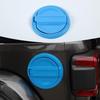 Side Door Fuel Filler Cover Gas Tank Cap Trim for Jeep Wrangler JL 4Xe Baby Blue